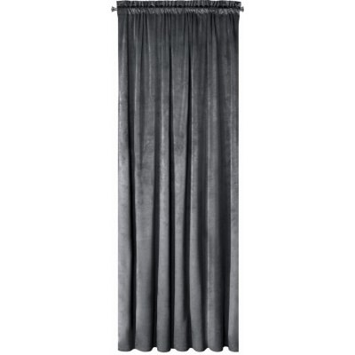 Top textil Závěs Velvet 140x270 cm tmavě šedý – Hledejceny.cz