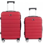 Aga Travel Sada kufrů MR4687 Červená 63 l 33 l – Sleviste.cz