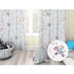 Biante Dětský bavlněný závěs Sandra SA-041 Barevné omalovánky 150x210 cm – Zboží Mobilmania