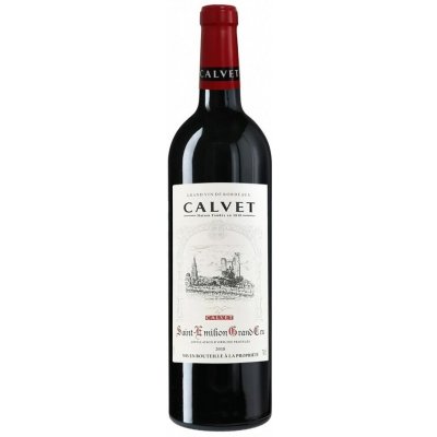 Calvet Saint Emilion Grand Cru 2018 14% 0,75 l (holá láhev) – Hledejceny.cz