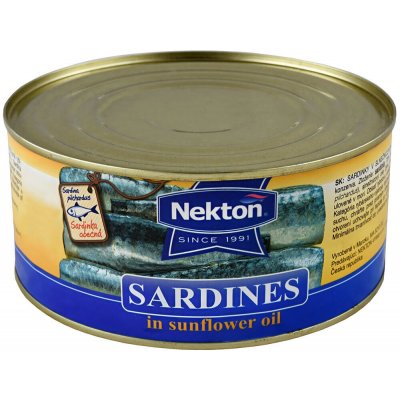 Nekton Sardinky ve slunečnicovém oleji 900 g – Hledejceny.cz