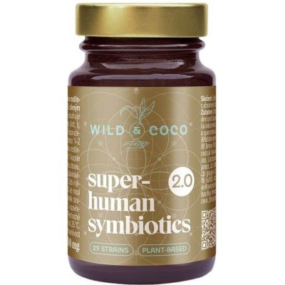 Wild & Coco Symbiotics Superhuman 2.0 10 kapslí – Hledejceny.cz