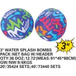 YG Sport Bomba vodní 7cm soft balonek set textilní v síťce – Zboží Dáma
