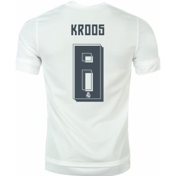 adidas Real Madrid Kroos Home shirt 2015 2016 White