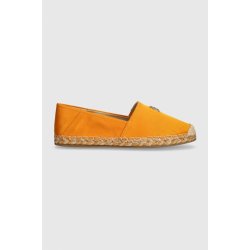 Espadrilky Tommy Hilfiger TH SATIN FLAT ESPADRILLE žlutá FW0FW07881