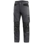 Canis CXS 102003471044 Kalhoty Stretch do pasu zkrácené na výšku šedo-černé – Zboží Dáma