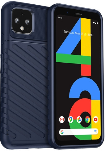 Pouzdro VSECHNONAMOBIL THUNDER Ochranný kryt Google Pixel 4 modrý 37264