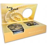 Zaparkorun Perla přání v perlorodce - Náhrdelník + náušnice + prstýnek – Zboží Dáma