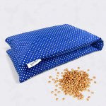 GADEO nahřívací třešňový bederní polštářek POLKA DOTS modrá – Zbozi.Blesk.cz