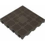 ArtPlast Linea Combi Draining 40 x 40 x 4,8 cm tmavě hnědá 1 ks – Hledejceny.cz