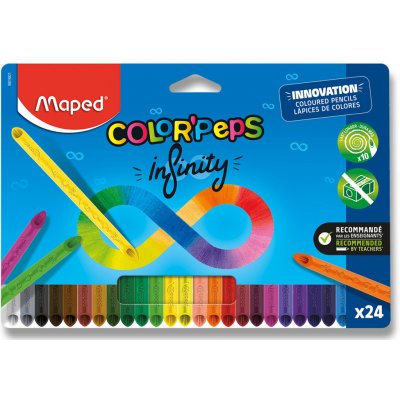 Maped Color'Peps Infinity 24 ks – Zboží Mobilmania
