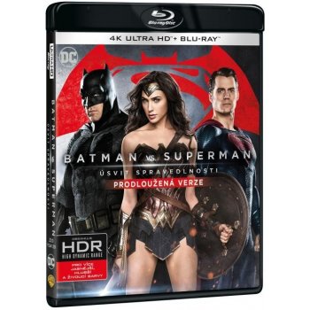 Batman v Superman: Úsvit spravedlnosti - prodloužená verze UHD+BD