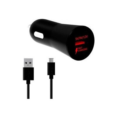 Winner USB QC 3.0 2,4 A černá USB-C kabel – Zbozi.Blesk.cz