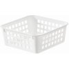 Úložný box Orthex Košík skladovací SmartStore Basket 16 x 16 x 7 cm bílý