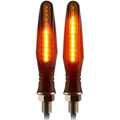 LED dynamické blinkry na moto 2ks, homologované 12V | Zboží Auto