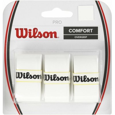 Wilson Pro overgrip 3 ks bílá – Zboží Dáma