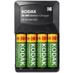 Sapro nabíječka baterií sada Kodak K620 + 4ks AA 2100mAh nabíjecí baterie, AA, AAA – Zboží Živě