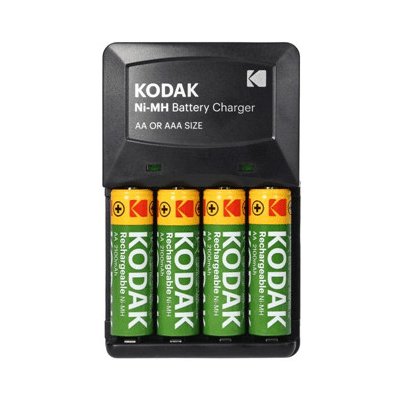 Sapro nabíječka baterií sada Kodak K620 + 4ks AA 2100mAh nabíjecí baterie, AA, AAA – Zboží Živě