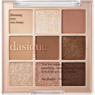Dasique Paletka stínů na víčka Shadow Palette No,01 Sugar Brownie 7 g – Zboží Mobilmania