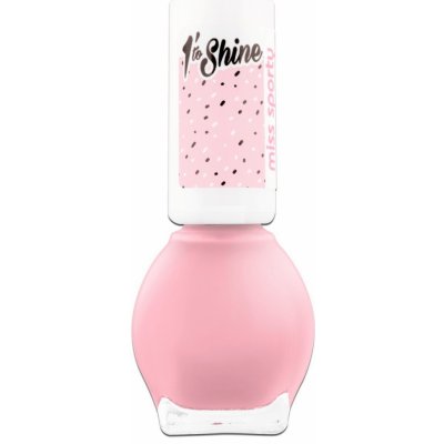 Miss Sporty lak na nehty 1 To Shine 120 světle růžový 7 ml – Hledejceny.cz