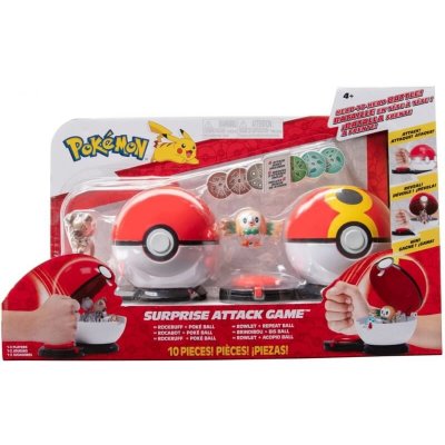 Jazwares Pokémon figurková bitva Surprise Attack Game Rockruff vs Rowlet – Hledejceny.cz