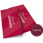 Elektronický dárkový voucher 1000 Kč – Hledejceny.cz