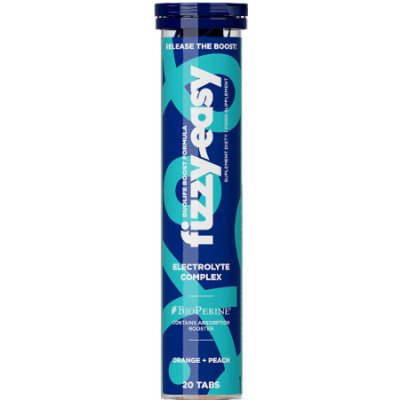 Duolife FIZZY EASY ELECTROLYTE COMPLEX 20 tablet pomerančovo-broskvová – Hledejceny.cz