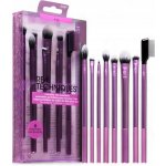 Real Techniques Everyday Essentials štětec na pudr + houbička na make-up + kulatý štětec na oční stíny + štětec na rozjasňovač + štětec na make-up – Zboží Dáma