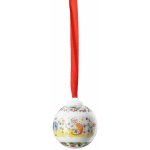 Rosenthal Porcelánová mini koule motiv Vánoční strom Christmas Sounds Ø 4,5 cm – Zboží Mobilmania
