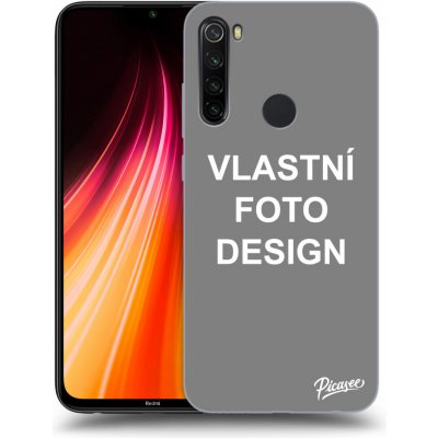 Pouzdro Picasee silikonový Xiaomi Redmi Note 8T - Vlastní design/motiv černé