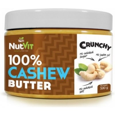 NutVit Cashew Butter 500 g – Sleviste.cz