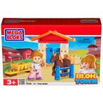 Mega Bloks Mini Blok Town set 4ks policejní hlídka, stáj pro poníka – Zboží Mobilmania