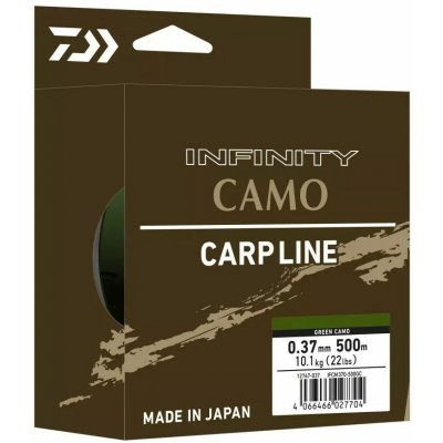 DAIWA INFINITY brown camo 500m 0,30mm 6,9kg – Sleviste.cz