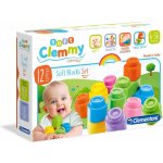 Clementoni Baby Kostky gumové měkké 12 ks – Zboží Dáma