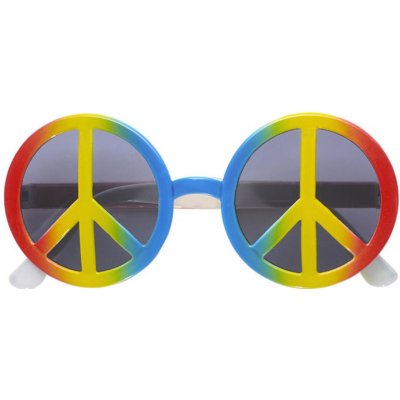 Hippie duhové brýle peace – Hledejceny.cz