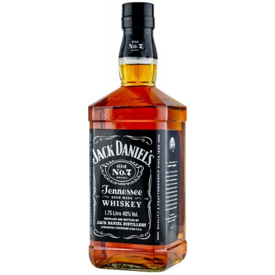 Jack Daniel's Black 40% 1,75 l (holá láhev) – Hledejceny.cz