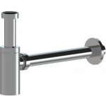 Umyvadlový sifon SAT Project 5/4 DN32 chrom plast SATSIFMPLC – Zboží Dáma