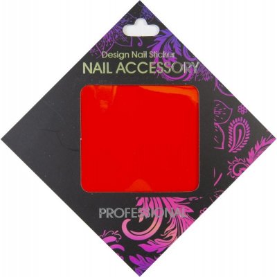 Magnetic Nail Gel Transfer Foil Red