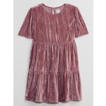 GAP dětské sametové šaty růžová – Hledejceny.cz