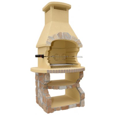 BARBAKAN Betonový zahradní krb 1/3 pískovec – HobbyKompas.cz