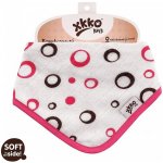 Kikko XKKO BMB Bambusový slintáček/šátek Hearts/Waves lilac waves – Zbozi.Blesk.cz