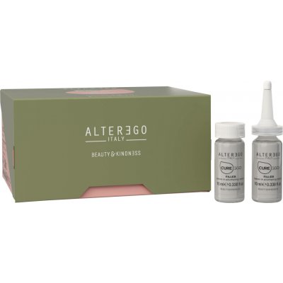 Curego Filler Sérum pro oslabené, lámavé a poškozené vlasy 12×10 ml – Hledejceny.cz