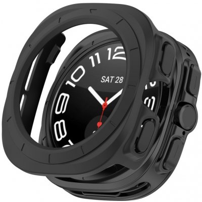VSECHNONAMOBIL 82644 PC HALF COVER Plastový kryt Samsung Galaxy Watch Ultra / Watch Ultra / Watch Ultra 2025 černý – Zboží Živě