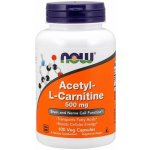 Now Foods Foods Acetyl-L-Karnitin 500 mg 100 kapslí – Hledejceny.cz