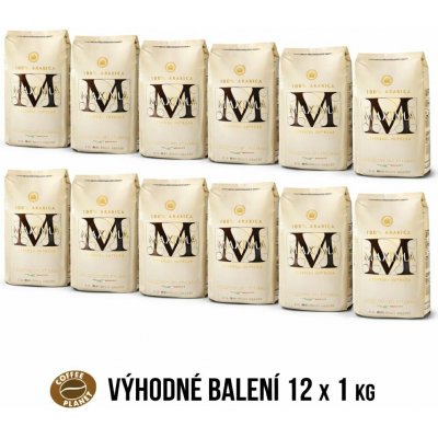Maxima Caffé zrnková 12 x 1 kg – Hledejceny.cz