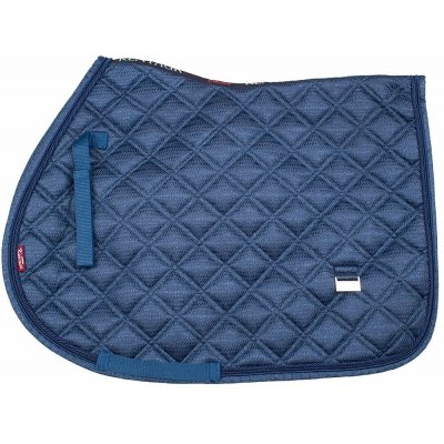 KENTAUR Podsedlová dečka GLITTERS Modrá – Zboží Mobilmania