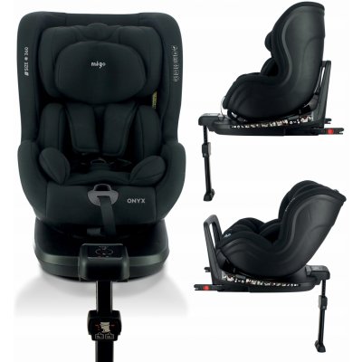 Migo Onyx I-Size 360 Otočná 0-18 kg 40-105cm Black 2023 – Zbozi.Blesk.cz