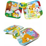 Clementoni CLEMMY Set baby kostky gumové vonící + knížka domácí zvířátka – Zboží Živě