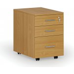 Primo Wood 3 zásuvky buk – Hledejceny.cz