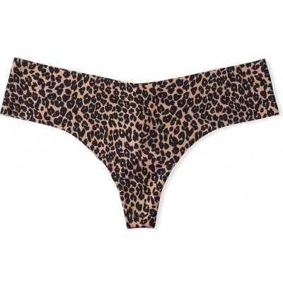 Victoria's Secret Dámské tanga leopard hnědá